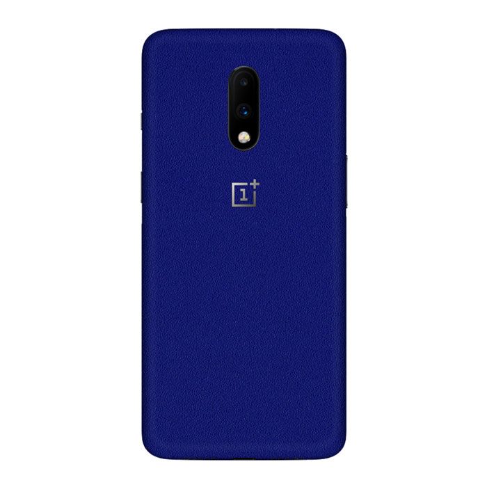 Skin Adhesivo Azul Mate Para Celular