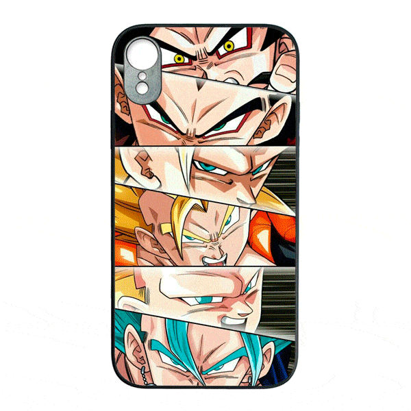Carcasa 3D Saiyans-Enemies Para Celular