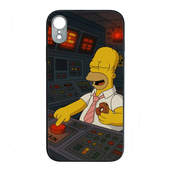 Carcasa 3D Homero Explosión Para Celular