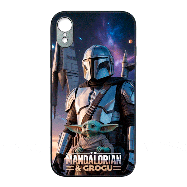 Carcasa 3D Mandalorian Para Celular