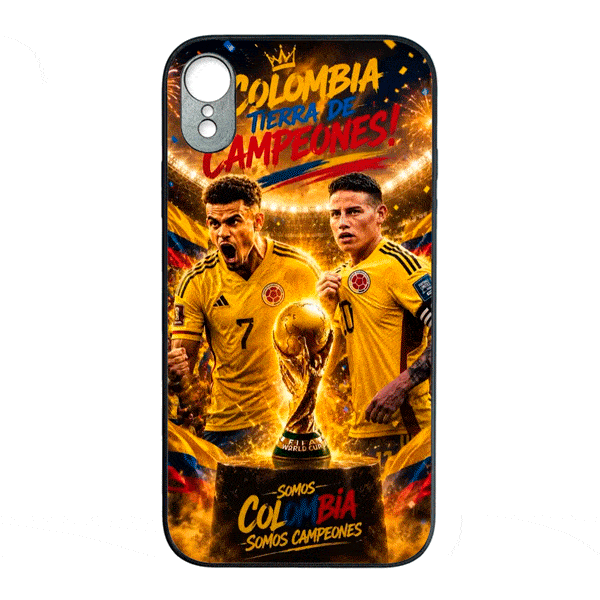 Carcasa 3D Colombia Mundial Para Celular